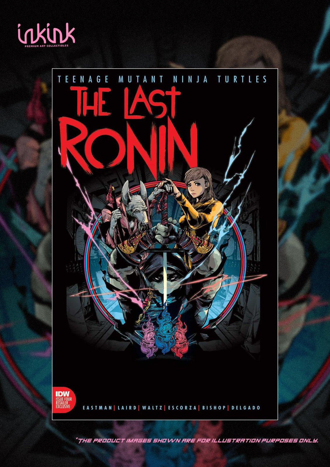 PRE-ORDER : The Last Ronin #4 Exclusive Variant Cover by JB Style. BUNDLE!  (STRICT LIMIT 2 SETS PER